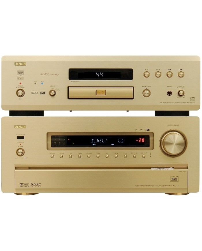 Denon AVC-A1 Amplifier DVD-5000 Player - DAC