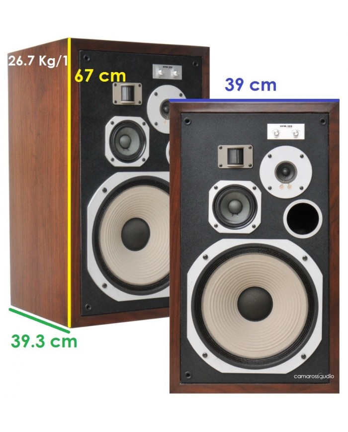 Pioneer HPM 100 Dimensions