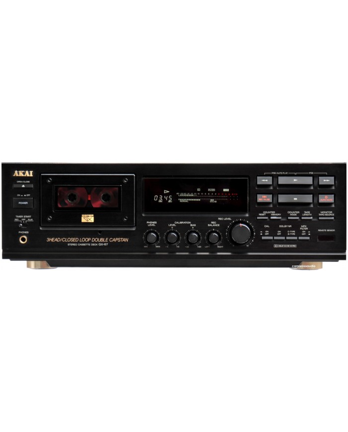 Akai GX-67 Cassette Deck (3 Head)