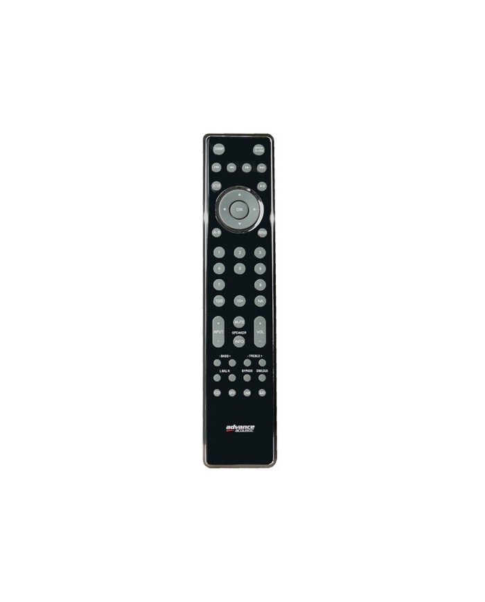 Advance Acoustic remote control