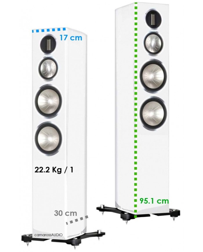 Monitor Audio Gold GX200 Dimensions