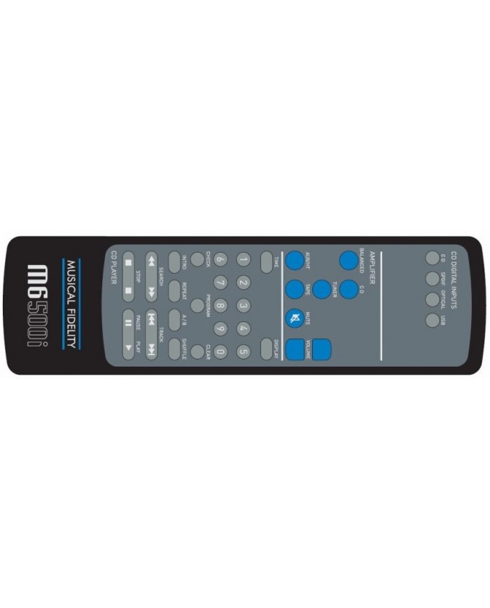 Musical Fidelity M6 500i Remote control