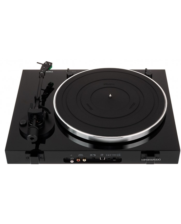 Thorens TD 202  ( Parlak siyah ) TP-71 - AT-95E ( High Gloss Black )