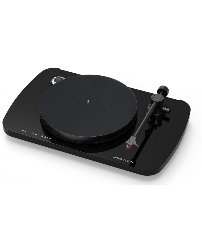 Musical Fidelity The Roundtable Turntable (Black) Ortofon 2M Red