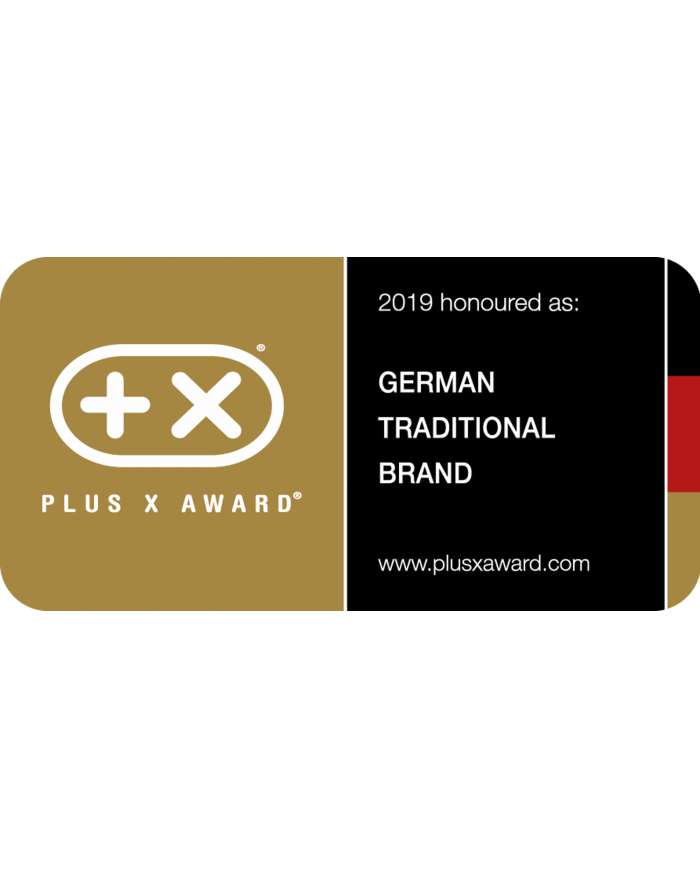 PLUS X AWARD - Thorens honored as GERMAN TRADITIONAL BRAND