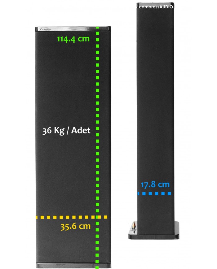 Mirage M-7si dimensions - size