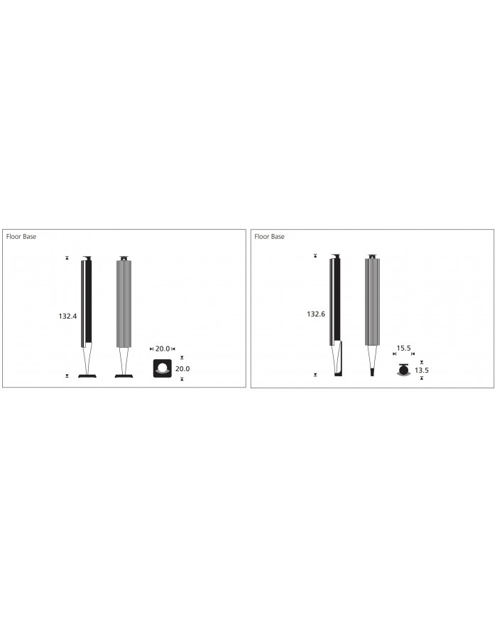 Bang & Olufsen BeoLab 18 Dimensions - Size