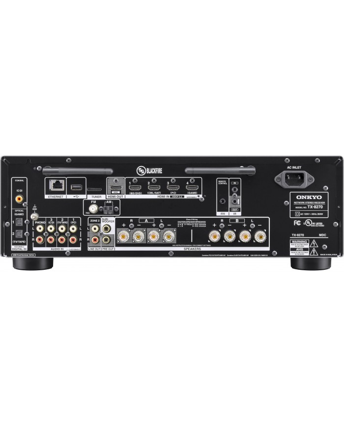 Onkyo TX-8270 inputs