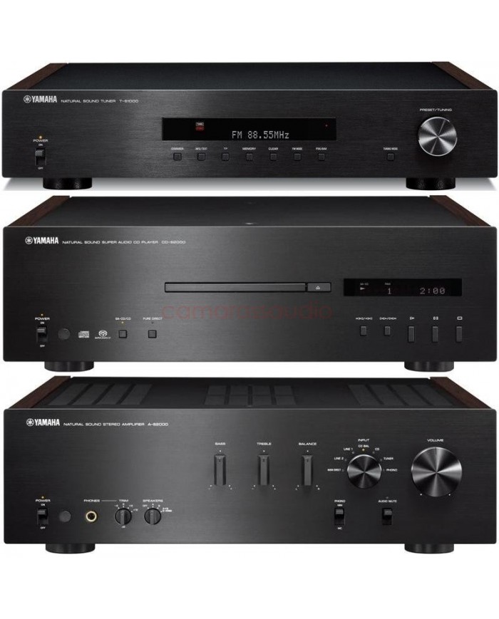 YAMAHA AS-2000 Amplifier, CD-S2000 SACD Player, S-1000 Tuner