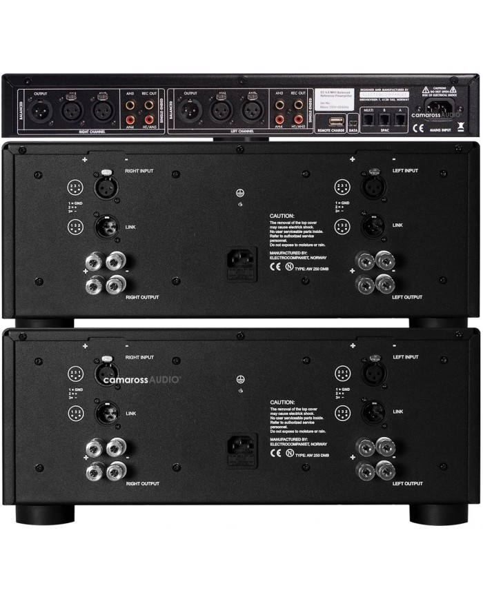 Electrocompaniet AW250R Powerx2 & EC 4.8 MK2 Preamplifier