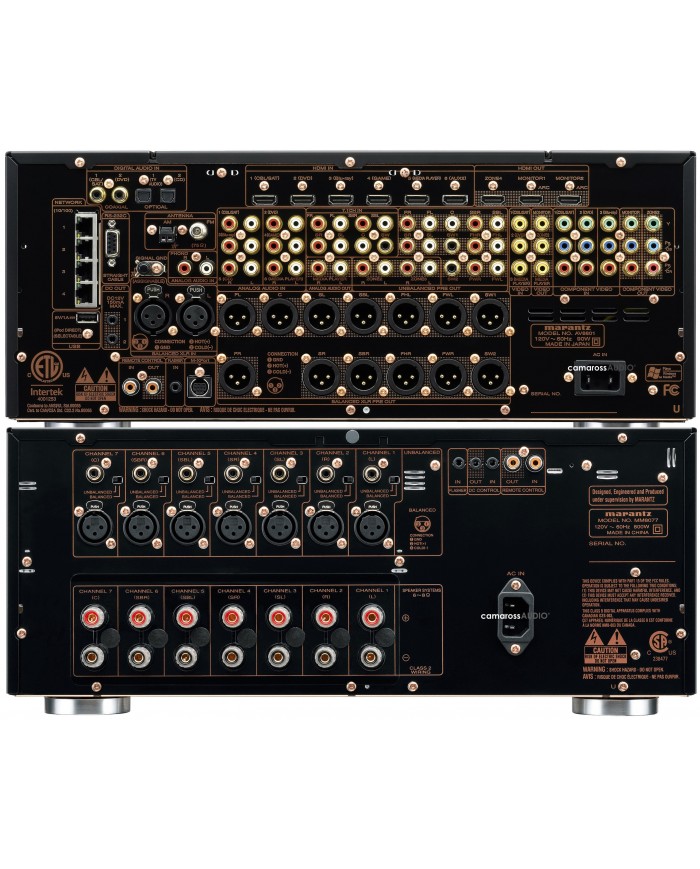 Marantz AV8801 Preamp - MM8077 Poweramp