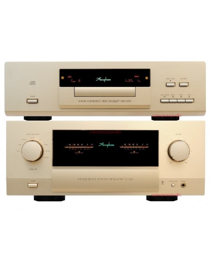 Accuphase E-550 Amp. DP-65V Cd DAC-30