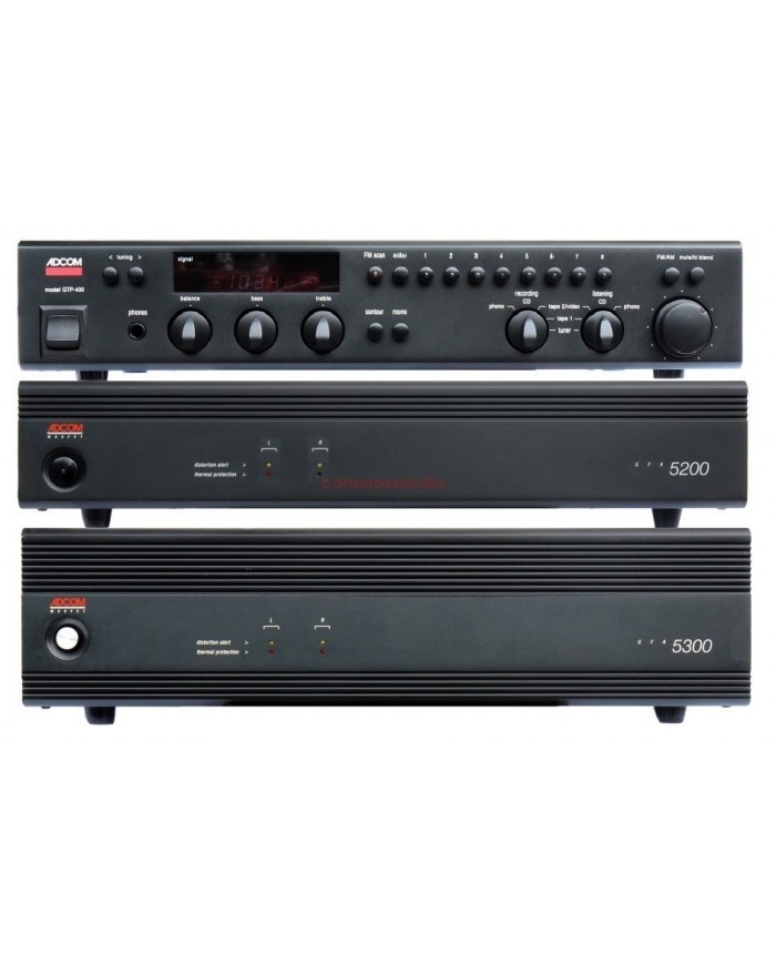 ADCOM GFA-5200-5300 GTP-400 Preamplifier