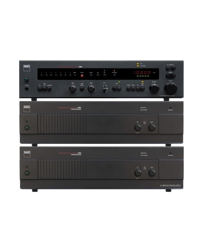 Nad 1600 Preamp 2600 ENVELOPE Poweramp x2eries)