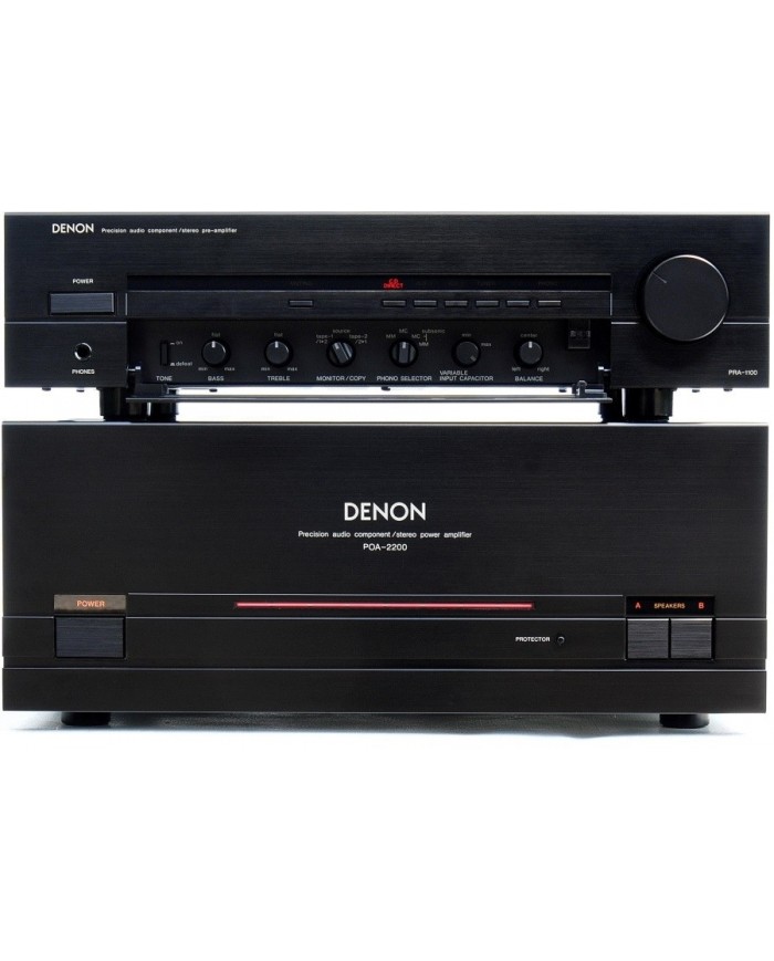 Denon POA 2200 Power PRA 1100 Preamplifier