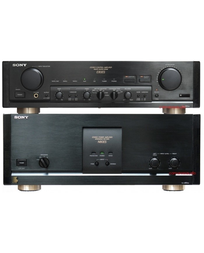 SONY TA-F80 Pre TA-N80 Power Amplifier