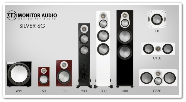 monitor audio silver 300 6g
