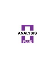 Analaysis Plus